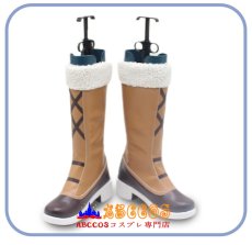 画像2: ゆるキャン△ 志摩リン（しま リン） Shima Rin しまりん コスプレ靴 abccos製 「受注生産」 (2)
