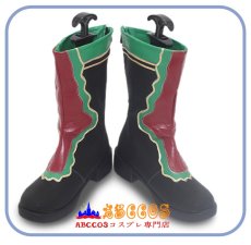 画像2: 真・三國無双OnlineZ 関銀屏/ かんぎんぺい コスプレ靴 abccos製 「受注生産」 (2)