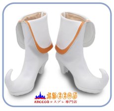 画像2: おジャ魔女どれみ 藤原 はづき/ふじわら はづき コスプレ靴 abccos製 「受注生産」 (2)