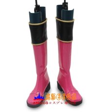 画像1: 魔法戦隊マジレンジャー 小津芳香 / マジピンク コスプレ靴 abccos製 「受注生産」 (1)