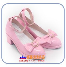 画像3: プロジェクトセカイ カラフルステージ！ feat. 初音ミク プロジェクトセカイ 5th Anniversary 感謝祭 鳳えむ（おおとり えむ）コスプレ靴 abccos製 「受注生産」 (3)