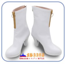 画像2: プロジェクトセカイ カラフルステージ！ feat. 初音ミク プロジェクトセカイ 5th Anniversary 感謝祭 小豆沢こはね（あずさわ こはね）コスプレ靴 abccos製 「受注生産」 (2)