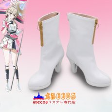 画像7: プロジェクトセカイ カラフルステージ！ feat. 初音ミク プロジェクトセカイ 5th Anniversary 感謝祭 小豆沢こはね（あずさわ こはね）コスプレ靴 abccos製 「受注生産」 (7)