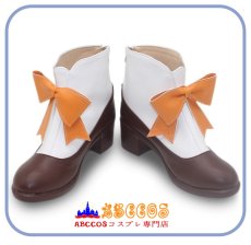 画像2: ご注文はうさぎですか？桐間 紗路（きりま しゃろ）コスプレ靴 abccos製 「受注生産」 (2)