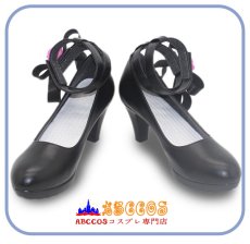 画像2: バンドリ！BanG Dream! Roselia（ロゼリア）宇田川 あこ コスプレ靴 abccos製 「受注生産」 (2)