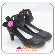 画像3: バンドリ！BanG Dream! Roselia（ロゼリア）宇田川 あこ コスプレ靴 abccos製 「受注生産」 (3)