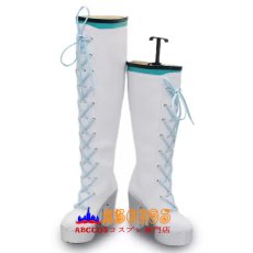 画像1: プロジェクトセカイ カラフルステージ! feat. 初音ミク 白石杏（しらいし あん） コスプレ靴 abccos製 「受注生産」 (1)