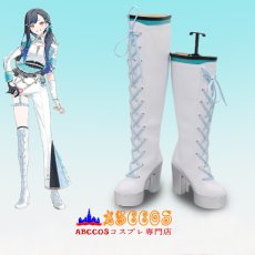 画像6: プロジェクトセカイ カラフルステージ! feat. 初音ミク 白石杏（しらいし あん） コスプレ靴 abccos製 「受注生産」 (6)