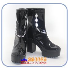 画像3: 学園アイドルマスター（がくえんアイドルマスター THE IDOLM@STER Gakuen）雨夜 燕（あまや つばめ）コスプレ靴 abccos製 「受注生産」 (3)