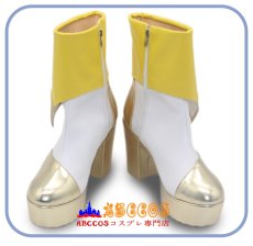 画像2: アイドルマスター シンデレラガールズ（THE IDOLM@STER CINDERELLA GIRLS）本田未央 (ほんだみお)コスプレ靴 abccos製 「受注生産」 (2)