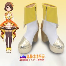 画像7: アイドルマスター シンデレラガールズ（THE IDOLM@STER CINDERELLA GIRLS）本田未央 (ほんだみお)コスプレ靴 abccos製 「受注生産」 (7)