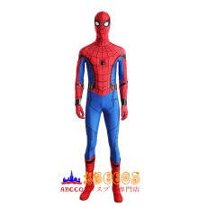 画像1: 映画 スパイダーマン:ホームカミング Spider Man ピーター・パーカー 靴付き コスプレ衣装 バラ売り可 abccos製 「受注生産」 (1)