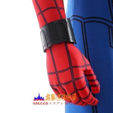 画像14: 映画 スパイダーマン:ホームカミング Spider Man ピーター・パーカー 靴付き コスプレ衣装 バラ売り可 abccos製 「受注生産」 (14)