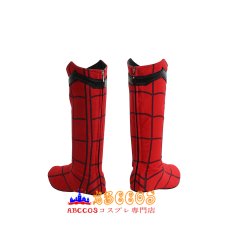 画像18: 映画 スパイダーマン:ホームカミング Spider Man ピーター・パーカー 靴付き コスプレ衣装 バラ売り可 abccos製 「受注生産」 (18)