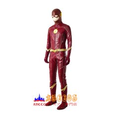 画像3: THE FLASH/フラッシュ シーズン4 バリー・アレン 靴付き コスプレ衣装 バラ売り可 abccos製 「受注生産」 (3)