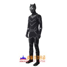 画像3: 映画 ブラックパンサー Black Panther ティチャラ 靴付き マスク付き コスプレ衣装 バラ売り可  abccos製 「受注生産」 (3)
