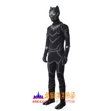 画像3: 映画 ブラックパンサー Black Panther ティチャラ 靴付き マスク付き コスプレ衣装 バラ売り可  abccos製 「受注生産」 (3)