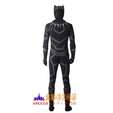 画像4: 映画 ブラックパンサー Black Panther ティチャラ 靴付き マスク付き コスプレ衣装 バラ売り可  abccos製 「受注生産」 (4)