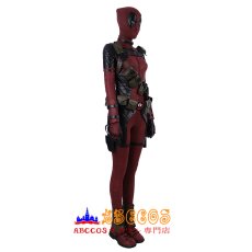 画像2: Lady Deadpool レディ・デッドプール Wanda Wilson ワンダ・ウィルソン コスプレ衣装 コスプレ靴 バラ売り可 abccos製 「受注生産」 (2)