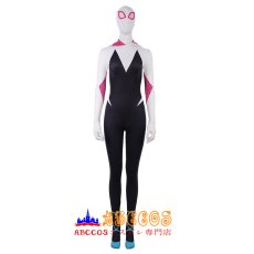 画像5: スパイダーマン: スパイダーバース Spider-Man: Into the Spider-Verse グウェン・ステイシー / スパイダー・グウェン コスプレ衣装  バラ売り可 コスチューム abccos製 「受注生産」 (5)