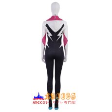 画像6: スパイダーマン: スパイダーバース Spider-Man: Into the Spider-Verse グウェン・ステイシー / スパイダー・グウェン コスプレ衣装  バラ売り可 コスチューム abccos製 「受注生産」 (6)