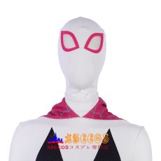 画像7: スパイダーマン: スパイダーバース Spider-Man: Into the Spider-Verse グウェン・ステイシー / スパイダー・グウェン コスプレ衣装  バラ売り可 コスチューム abccos製 「受注生産」 (7)