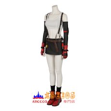 画像2: FF7 ファイナルファンタジーVII ティファ ロックハート Tifa 風 コスプレ衣装 コスプレ靴　バラ売り可 ブーツ コスチューム オーダーメイド abccos製 「受注生産」 (2)