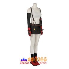 画像3: FF7 ファイナルファンタジーVII ティファ ロックハート Tifa 風 コスプレ衣装 コスプレ靴　バラ売り可 ブーツ コスチューム オーダーメイド abccos製 「受注生産」 (3)