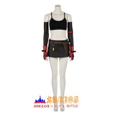 画像5: FF7 ファイナルファンタジーVII ティファ ロックハート Tifa 風 コスプレ衣装 コスプレ靴　バラ売り可 ブーツ コスチューム オーダーメイド abccos製 「受注生産」 (5)