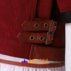画像9: ファイナルファンタジーVII FF7 エアリス ゲインズブール Aerith 風 コスプレ衣装 赤い コスチューム オーダーメイド  バラ売り可 abccos製 「受注生産」 (9)