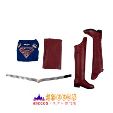 画像19: Supergirl スーパーガール カーラ ゾー エル 風 シーズン5 コスプレ衣装 コスプレ靴 バラ売り可 コスチューム オーダーメイド abccos製 「受注生産」 (19)