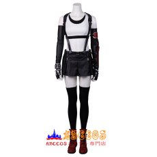 画像1: FF7 ファイナルファンタジーVII ティファ ロックハート Tifa 風 コスプレ衣装 コスプレ靴　バラ売り可 ブーツ コスチューム オーダーメイド abccos製 「受注生産」 (1)