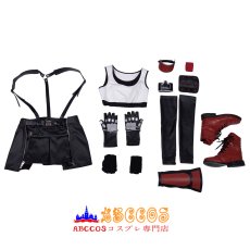 画像19: FF7 ファイナルファンタジーVII ティファ ロックハート Tifa 風 コスプレ衣装 コスプレ靴　バラ売り可 ブーツ コスチューム オーダーメイド abccos製 「受注生産」 (19)