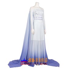 画像2: 映画 アナと雪の女王2 Frozen II  エルサ Elsa コスプレ衣装 バラ売り可 abccos製 「受注生産」 (2)