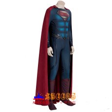 画像2: スーパーマン マン・オブ・スティール Superman クラーク・ケント 2013映画 コスプレ衣装 コスプレ靴 ブーツ付き バラ売り可 abccos製 「受注生産」 (2)