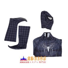 画像18: 映画 Spider-Man 3　スパイダーマン ブラック スパイダーマン ピーターパーカー コスプレ衣装 ブーツ付き　バラ売り可  abccos製 「受注生産」 (18)