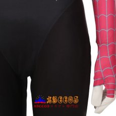 画像13: スパイダーマン:アクロス・ザ・スパイダーバース (パート1) Spider-Man: Across the Spider-Verse - Part One グウェン・ステイシー / スパイダー・グウェン コスプレ衣装  コスプレ靴付き バラ売り可 コスチューム abccos製 「受注生産」 (13)