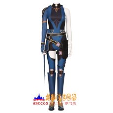 画像1: VALORANT ヴァロラント Reyna レイナ コスプレ衣装 コスプレ靴付き バラ売り可 コスチューム abccos製 「受注生産」 (1)