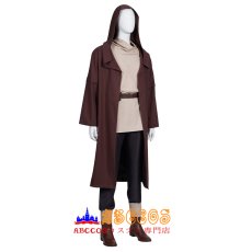 画像2: スター・ウォーズ Star Wars オビ＝ワン・ケノービ（Obi-Wan Kenobi、ベン・ケノービ） コスプレ衣装 コスプレ靴 ブーツ付き バラ売り可 abccos製 「受注生産」 (2)