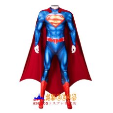 画像2: DCコミックス スーパーマン ボディスーツ マント コスプレ衣装 abccos製 「受注生産」 (2)