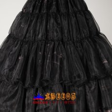 画像14: アダムス・ファミリー The Addams Family ウェンズデー・アダムス Wednesday Addams コスチューム 完全な服装 ドレス コスプレ衣装 abccos製 「受注生産」 (14)