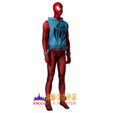 画像2: Spider-Man: Across the Spider-Verse スパイダーマン:アクロス・ザ・スパイダーバース Scarlet Spider スカーレット スパイダーマン コスプレ衣装 abccos製 「受注生産」 (2)
