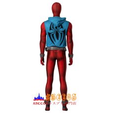 画像4: Spider-Man: Across the Spider-Verse スパイダーマン:アクロス・ザ・スパイダーバース Scarlet Spider スカーレット スパイダーマン コスプレ衣装 abccos製 「受注生産」 (4)