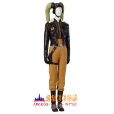 画像2: Star Wars スター・ウォーズ ブラックシリーズ『反乱者たち』 ヘラ・シンドゥーラ  Hera Syndulla コスプレ衣装 コスプレ靴 バラ売り可 abccos製 「受注生産」 (2)