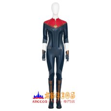 画像1: マーベルズ The Marvels キャロル・ダンヴァース/ダンバース Carol Danvers キャプテン・マーベル コスチューム コスプレ衣装 abccos製 「受注生産」 (1)