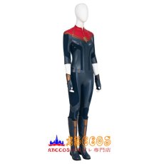 画像2: マーベルズ The Marvels キャロル・ダンヴァース/ダンバース Carol Danvers キャプテン・マーベル コスチューム コスプレ衣装 abccos製 「受注生産」 (2)