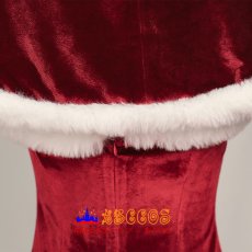 画像17: ラブ・アクチュアリー Love Actually レトロな赤スカート レトロ風クリスマス服 コスプレ衣装 コスプレ靴付き abccos製 「受注生産」 (17)