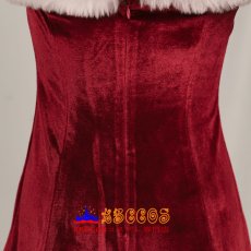 画像18: ラブ・アクチュアリー Love Actually レトロな赤スカート レトロ風クリスマス服 コスプレ衣装 コスプレ靴付き abccos製 「受注生産」 (18)