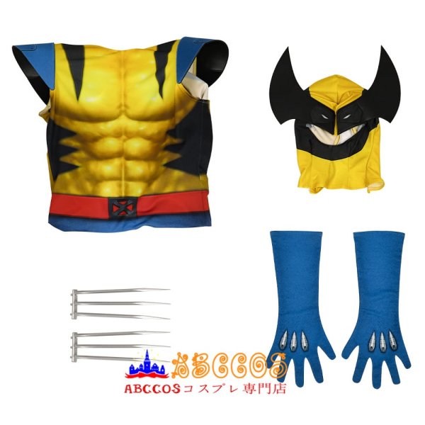 X-メン（エックスメン）X-MEN 97 ウルヴァリン Wolverine コスプレ衣装