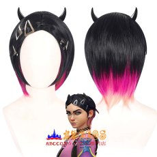 画像25: Valorant ヴァロラント クローヴ（Clove）コスプレ衣装 バラ売り可 abccos製 「受注生産」 (25)